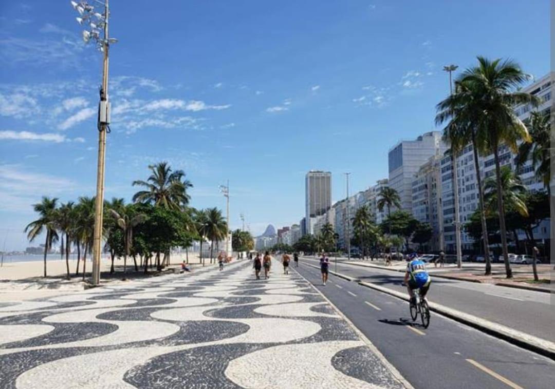 Apto Uma Quadra Da Praia, Leme Zona Sul Rj Appartement *